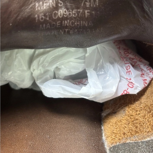 Cole Haan Distressed Brown Leather Derbys - Picture 9 of 9